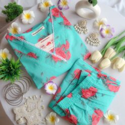 Bluebell Lace Suit Set - Sukoon 4.0 (Slim Fit)